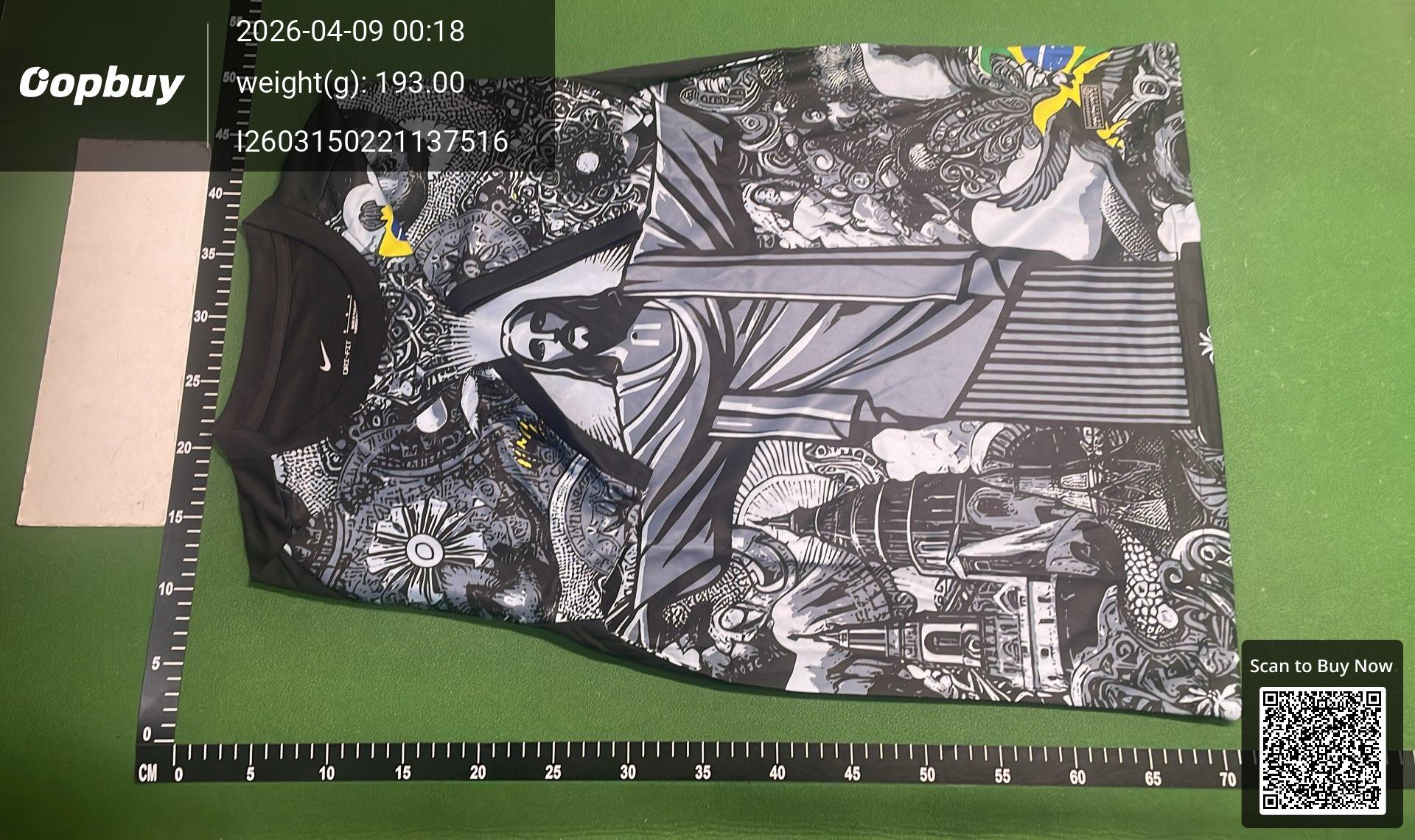 Foto QC 4 de Brazil Eagle Graphic Concept Jersey Green Yellow