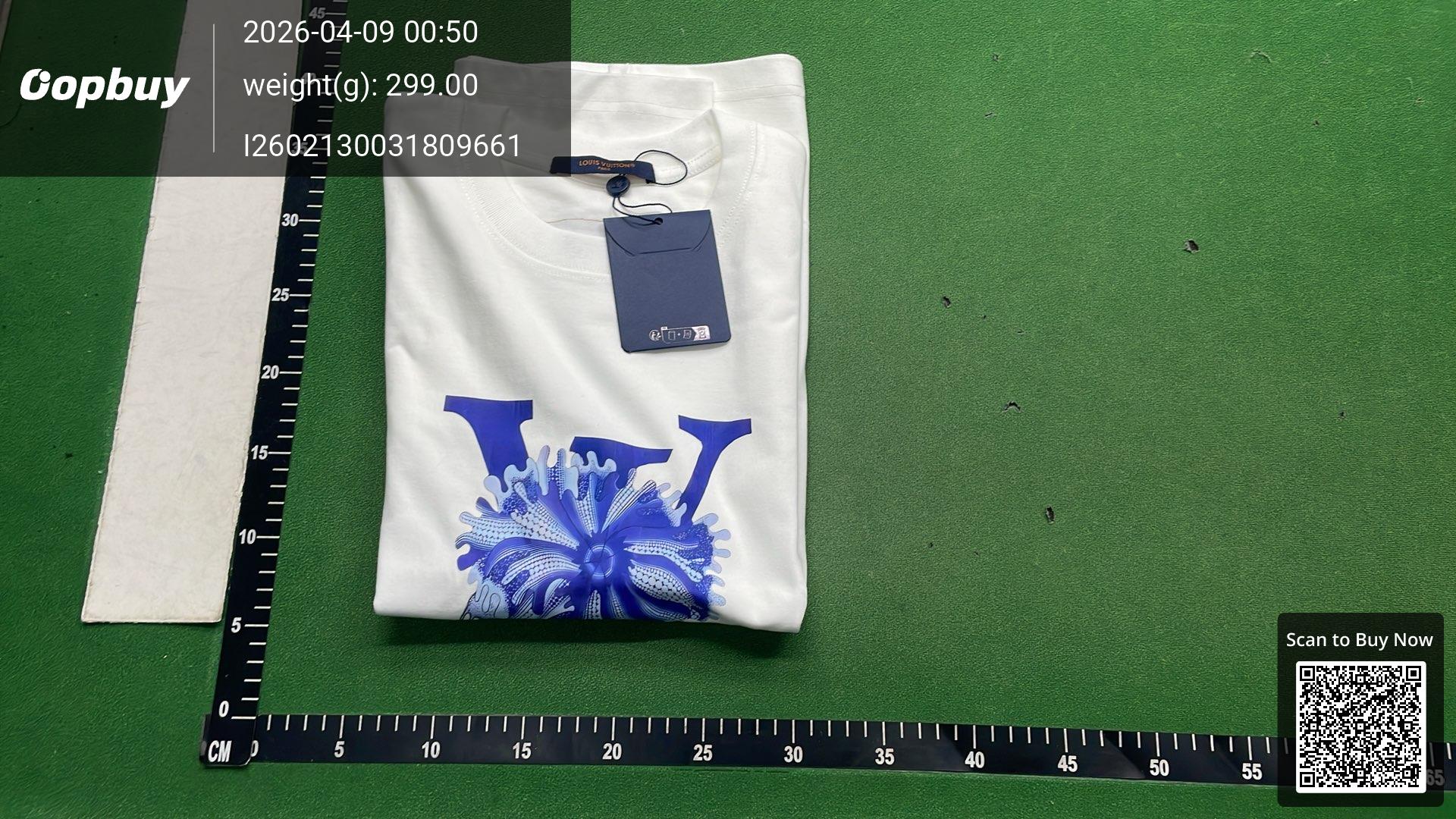Foto QC 8 de Gucci Balenciaga The Hacker Project T-shirt Graffiti Logo Beige