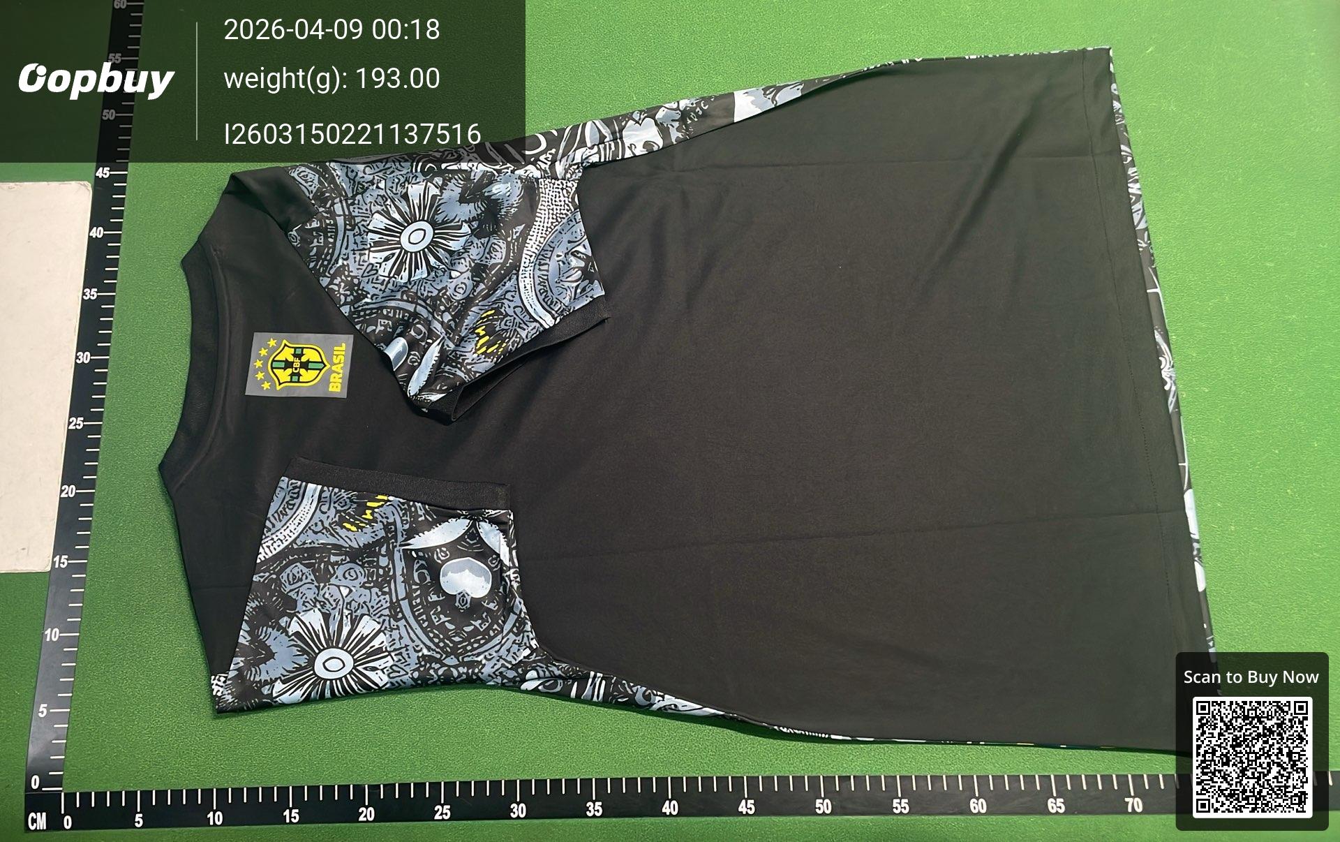 Foto QC 6 de Brazil Eagle Graphic Concept Jersey Green Yellow