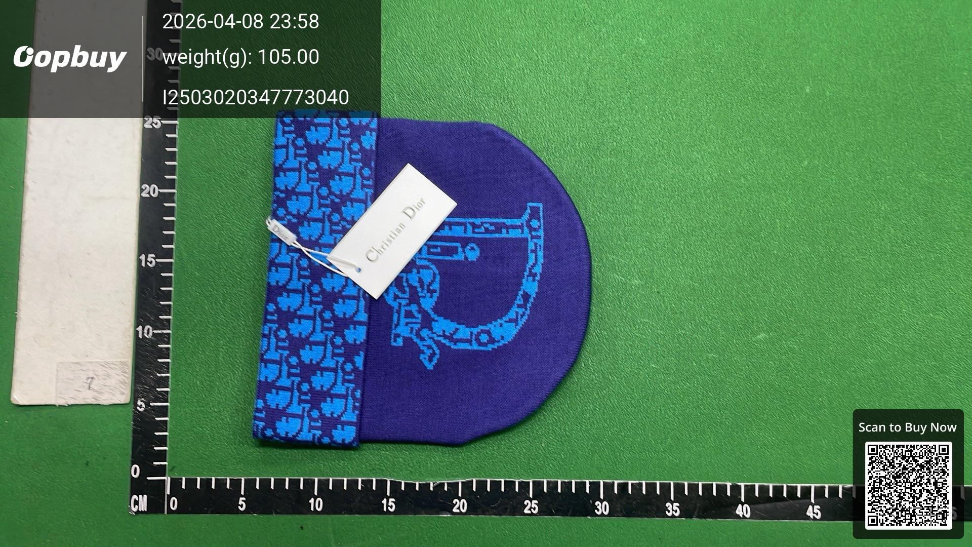 Foto QC 6 de Dior Oblique Beanie Pink