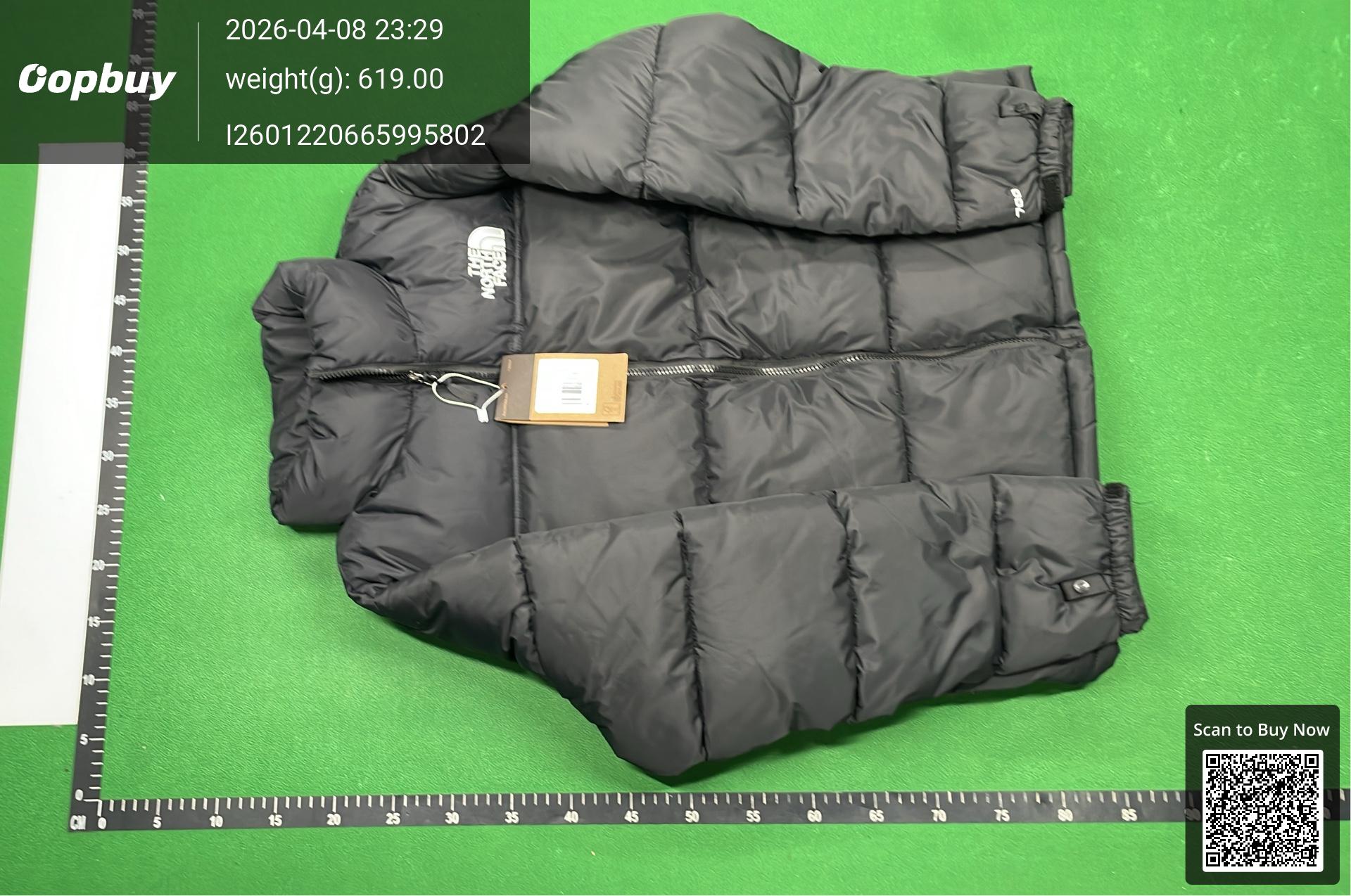 Foto QC 3 de Gucci x The North Face Puffer Jacket GG Canvas Green