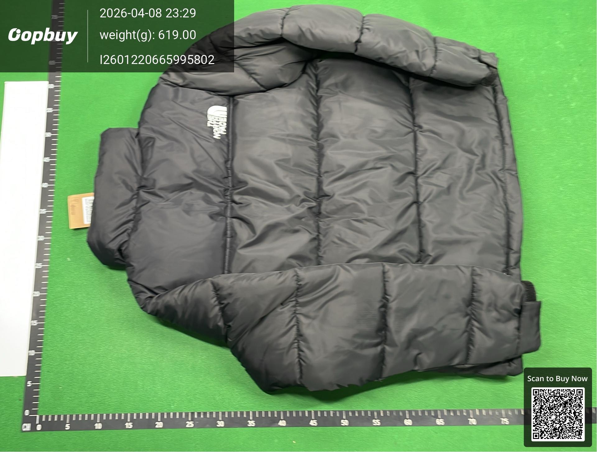 Foto QC 5 de Gucci x The North Face Puffer Jacket GG Canvas Green