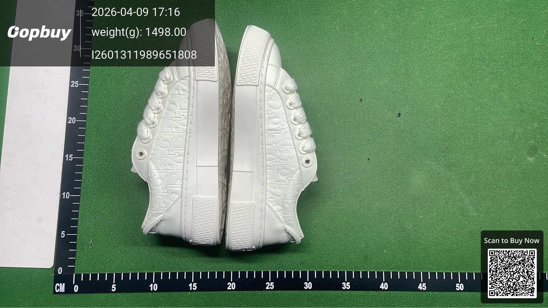 Foto QC 8 de Dior B33 Low Black Oblique Jacquard