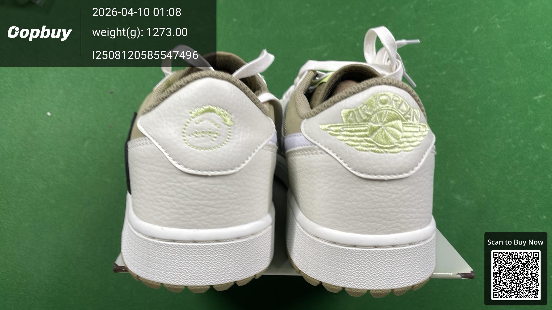 Foto QC 5 de Jordan 1 Retro Low OG SP Travis Scott Black Phantom DM7866-001