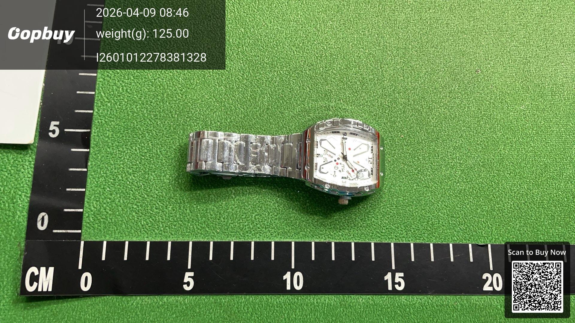 Foto QC 8 de Other Richard Style Barrel-Shaped Multifunctional Quartz Watch