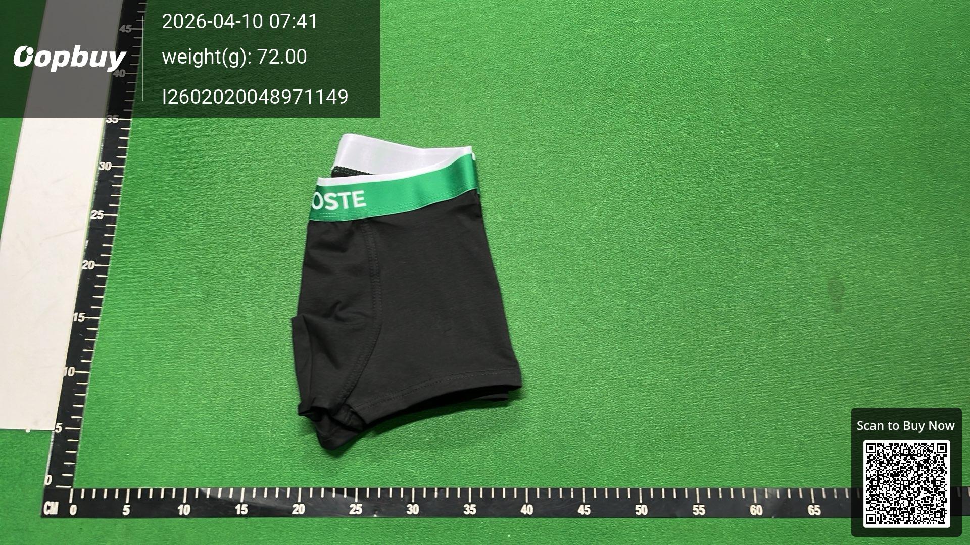 Foto QC 8 de Lacoste Underwear Cotton Boxer Briefs Green