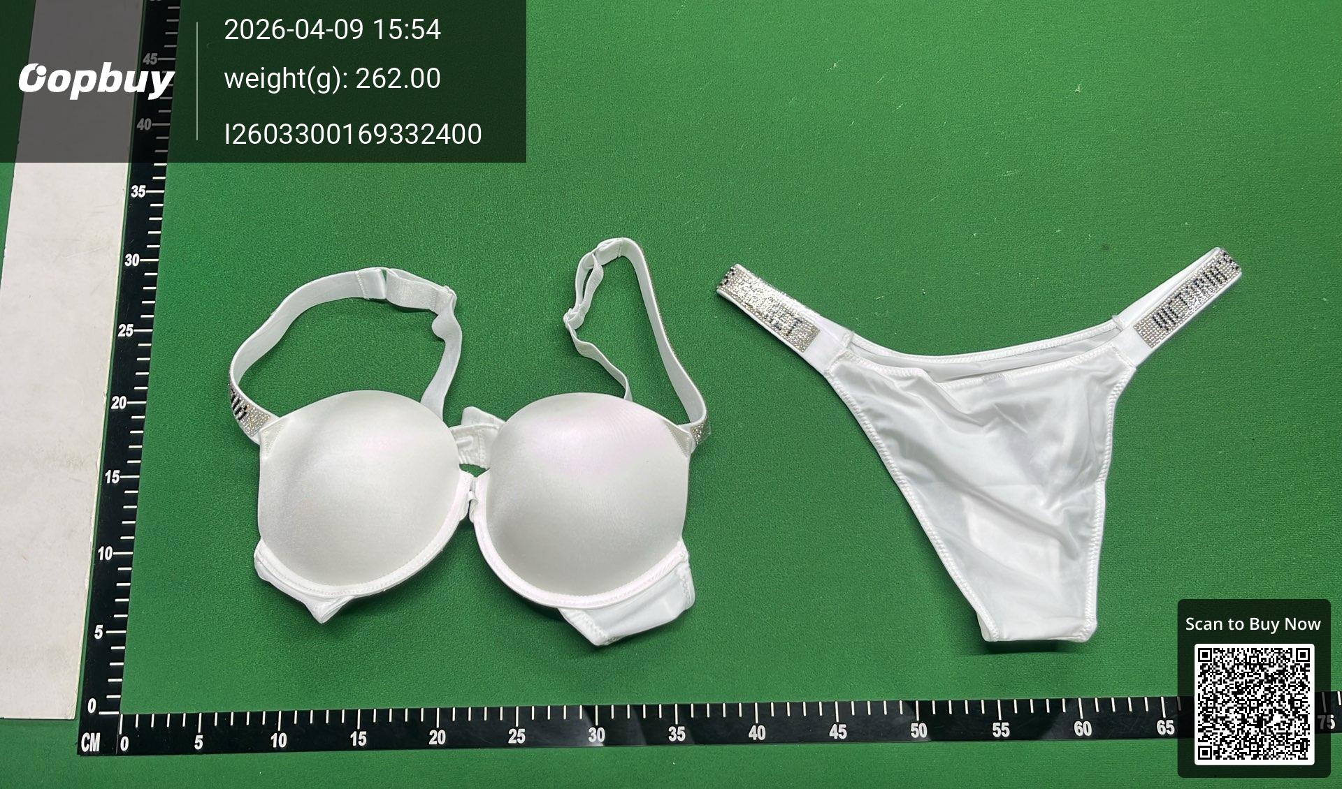 Foto QC 6 de Other Bra Push-up Rhinestone Leopard