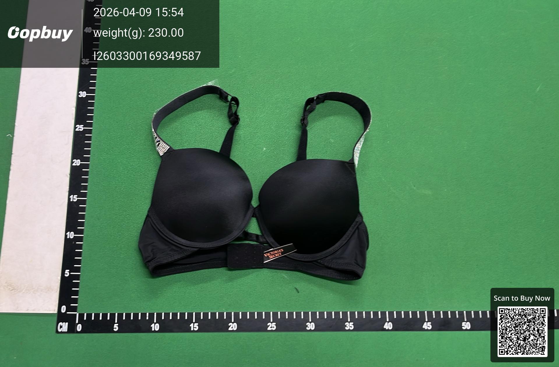 Foto QC 8 de Other Bra Push-up Rhinestone Leopard