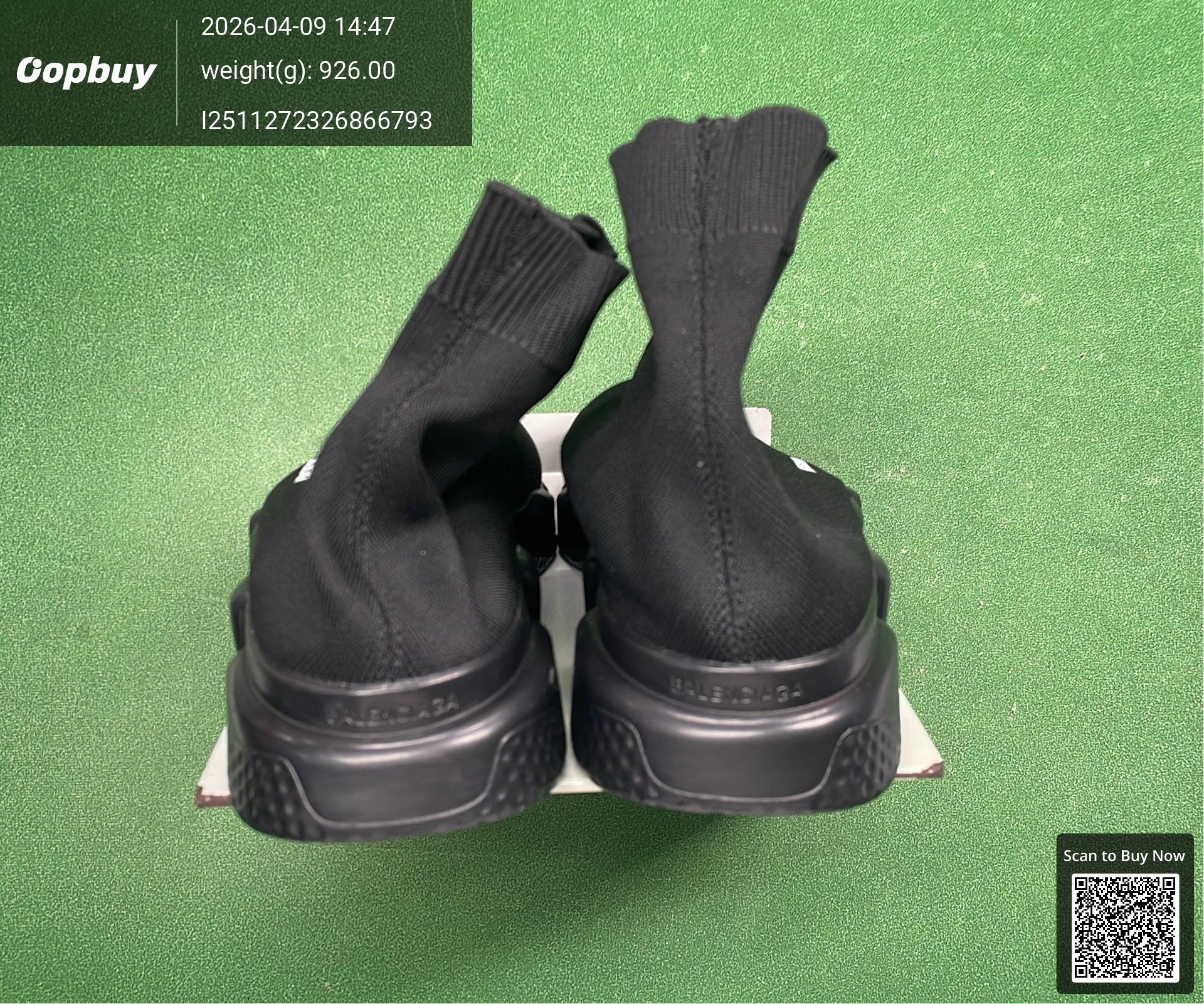 Foto QC 6 de Balenciaga Speed 2.0 High Lace-Up Black