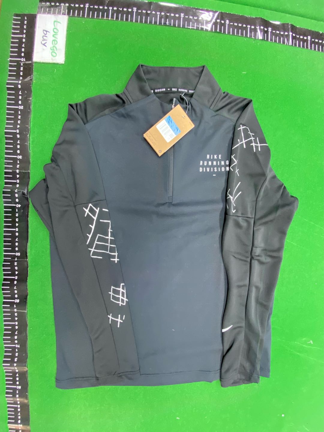 Foto QC 7 de Nike Running Division Shirt 1/4 Zip Green