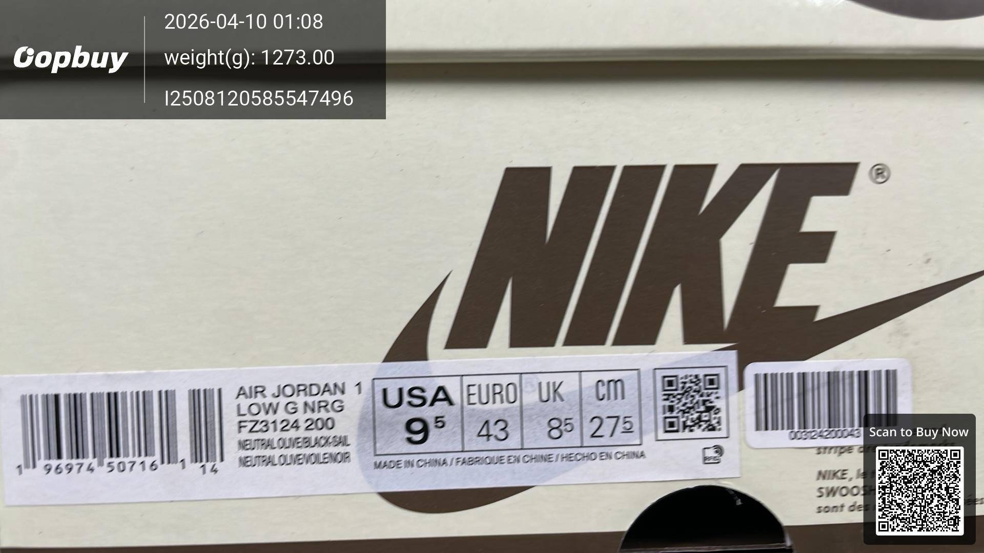 Foto QC 4 de Jordan 1 Retro Low OG SP Travis Scott Black Phantom DM7866-001