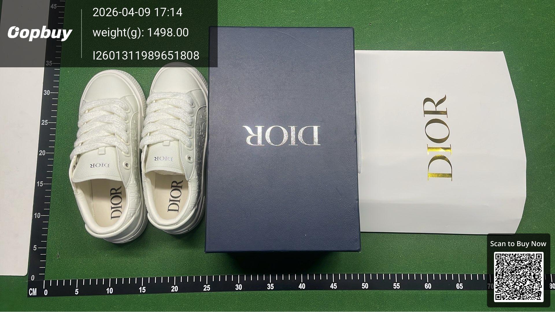 Foto QC 1 de Dior B33 Low Black Oblique Jacquard