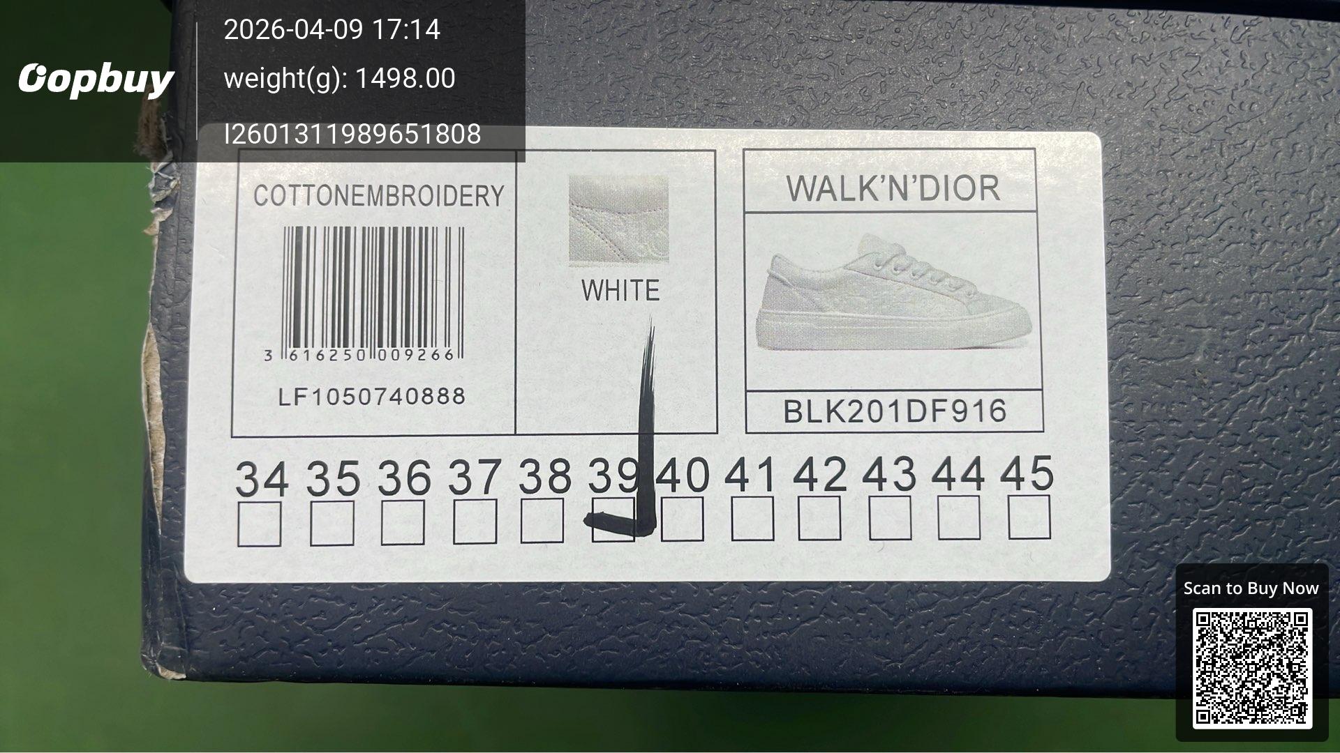 Foto QC 4 de Dior B33 Low Black Oblique Jacquard