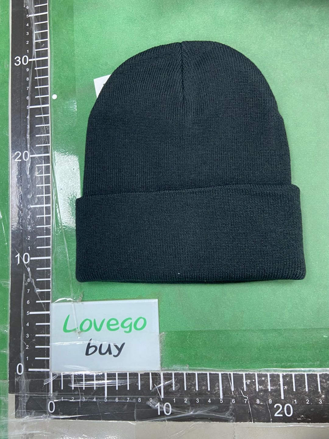 Foto QC 6 de Lacoste Crocodile Logo Beanie Black