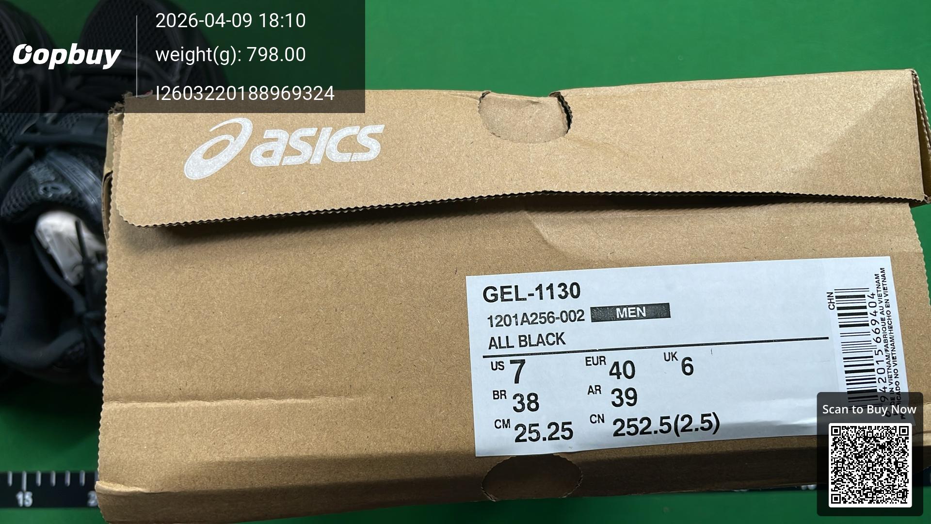 Foto QC 4 de ASICS GEL-1130 Retro White Pure Silver Bronze 1202A502-101