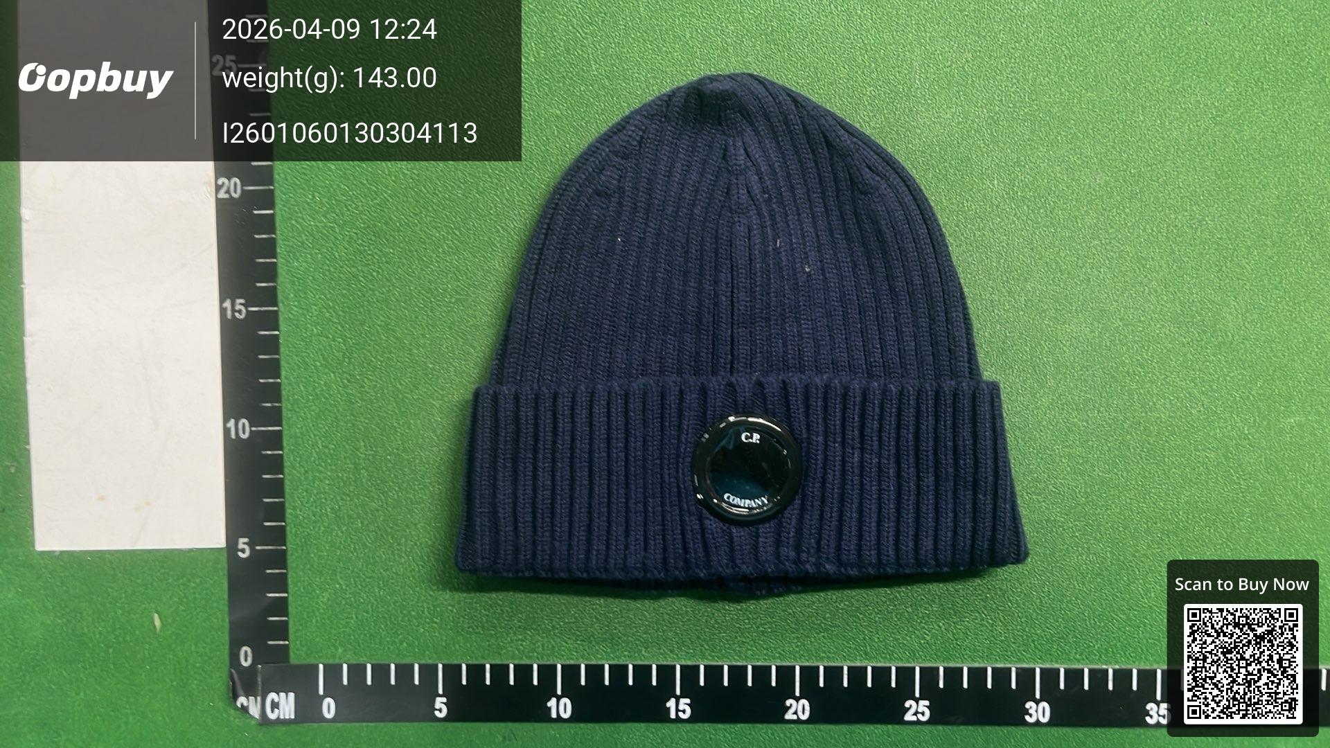 Foto QC 1 de C.P. Company Goggle Beanie Black