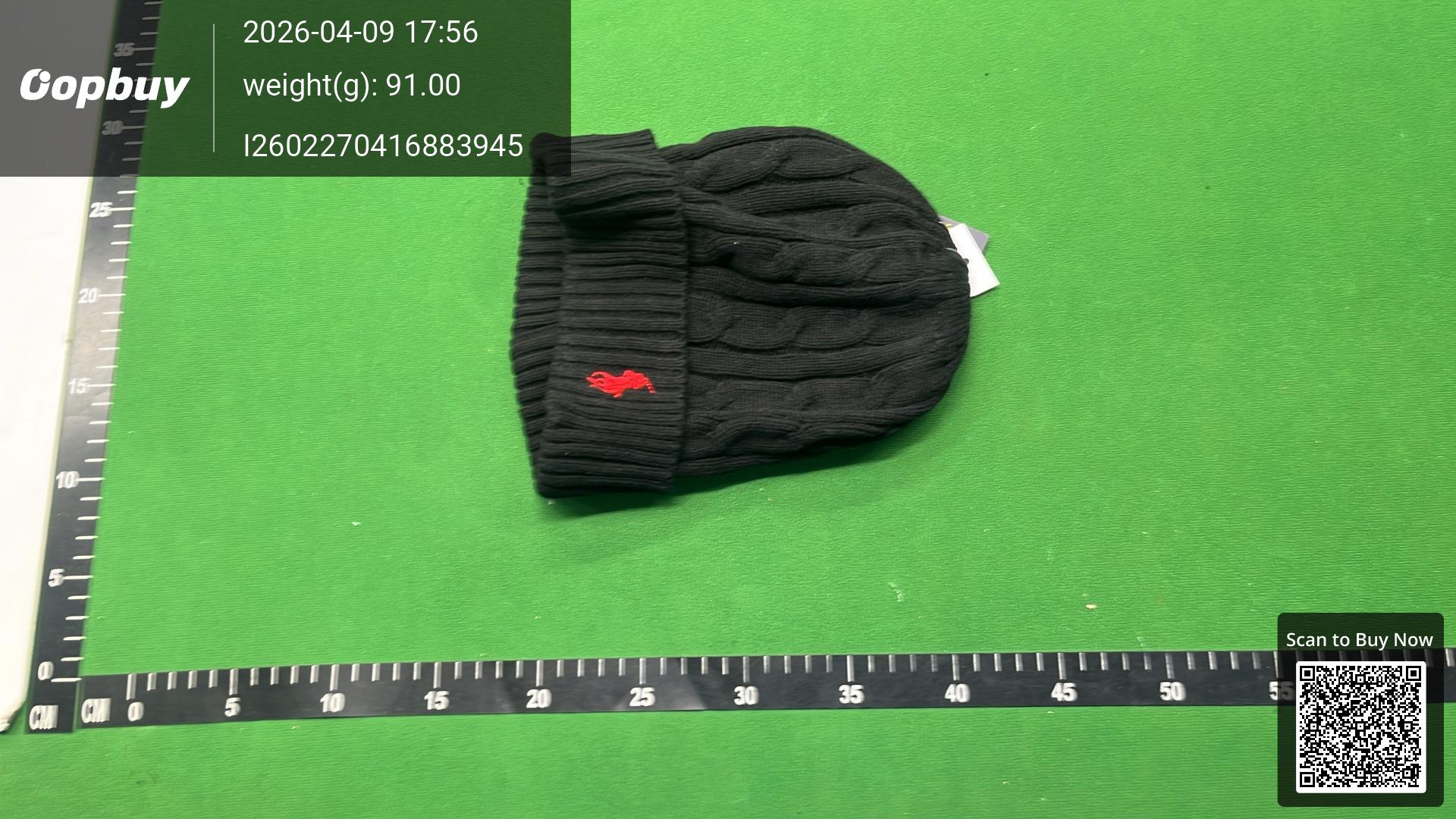 Foto QC 5 de Polo Ralph Lauren Signature Pony Beanie Olive Green
