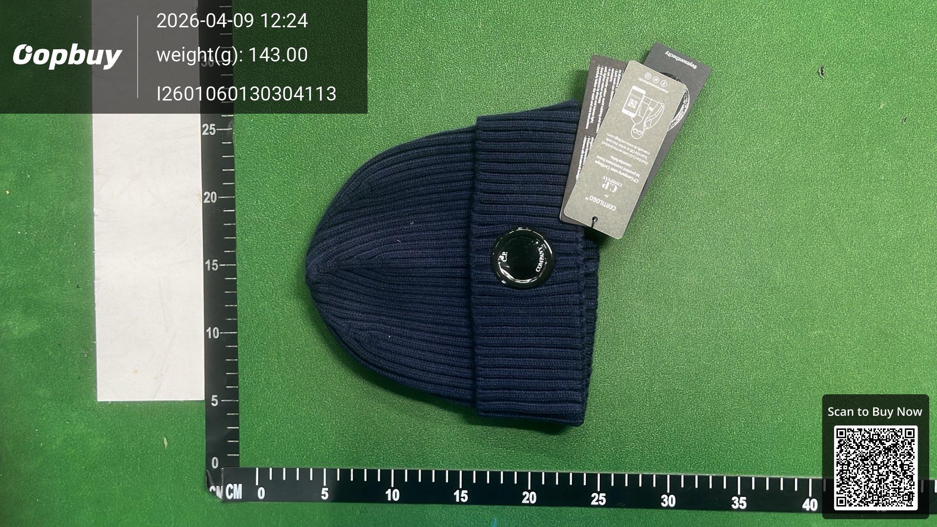 Foto QC 5 de C.P. Company Goggle Beanie Black