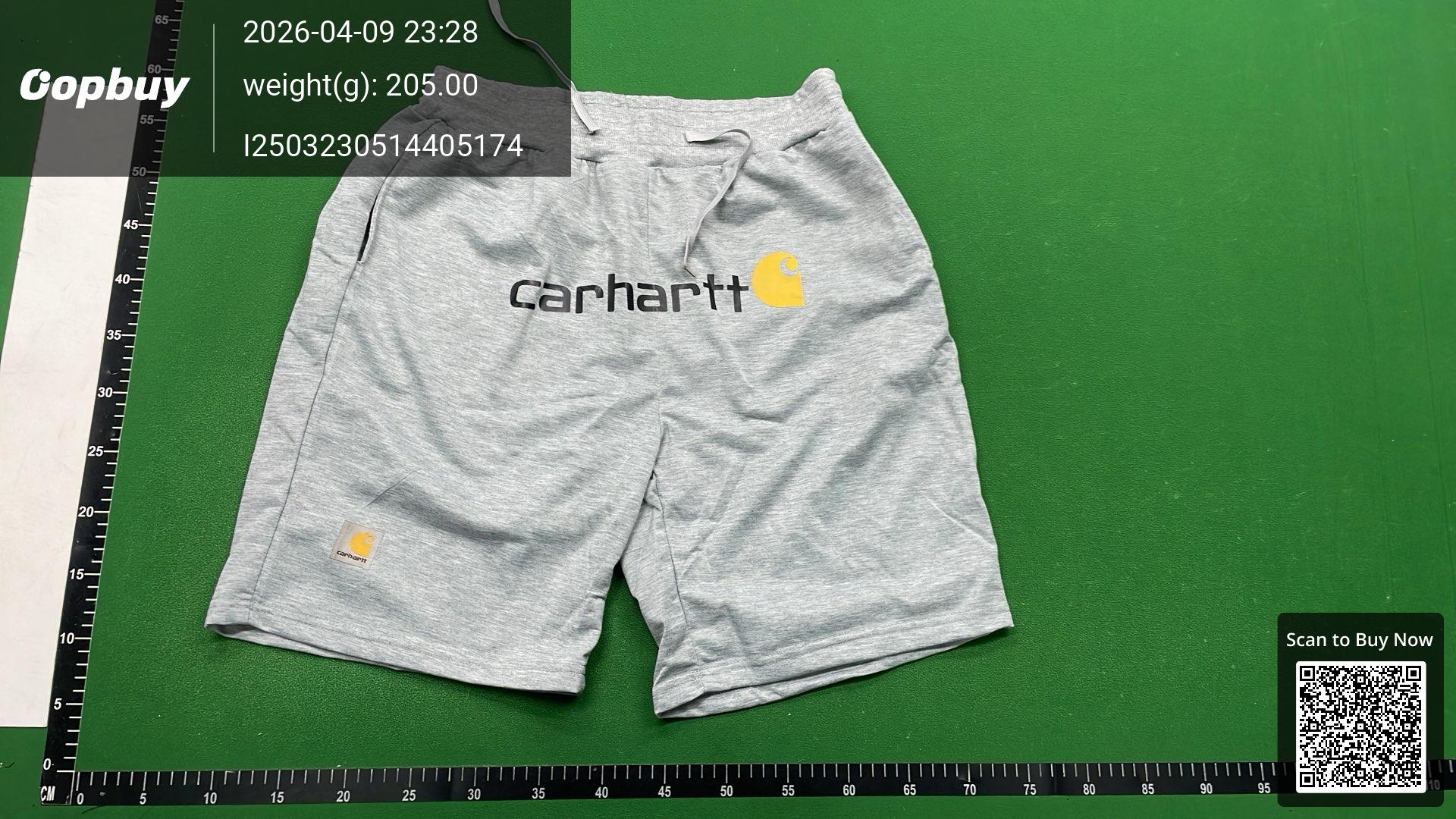 Foto QC 3 de Balenciaga Sweat Shorts Logo Dark Grey