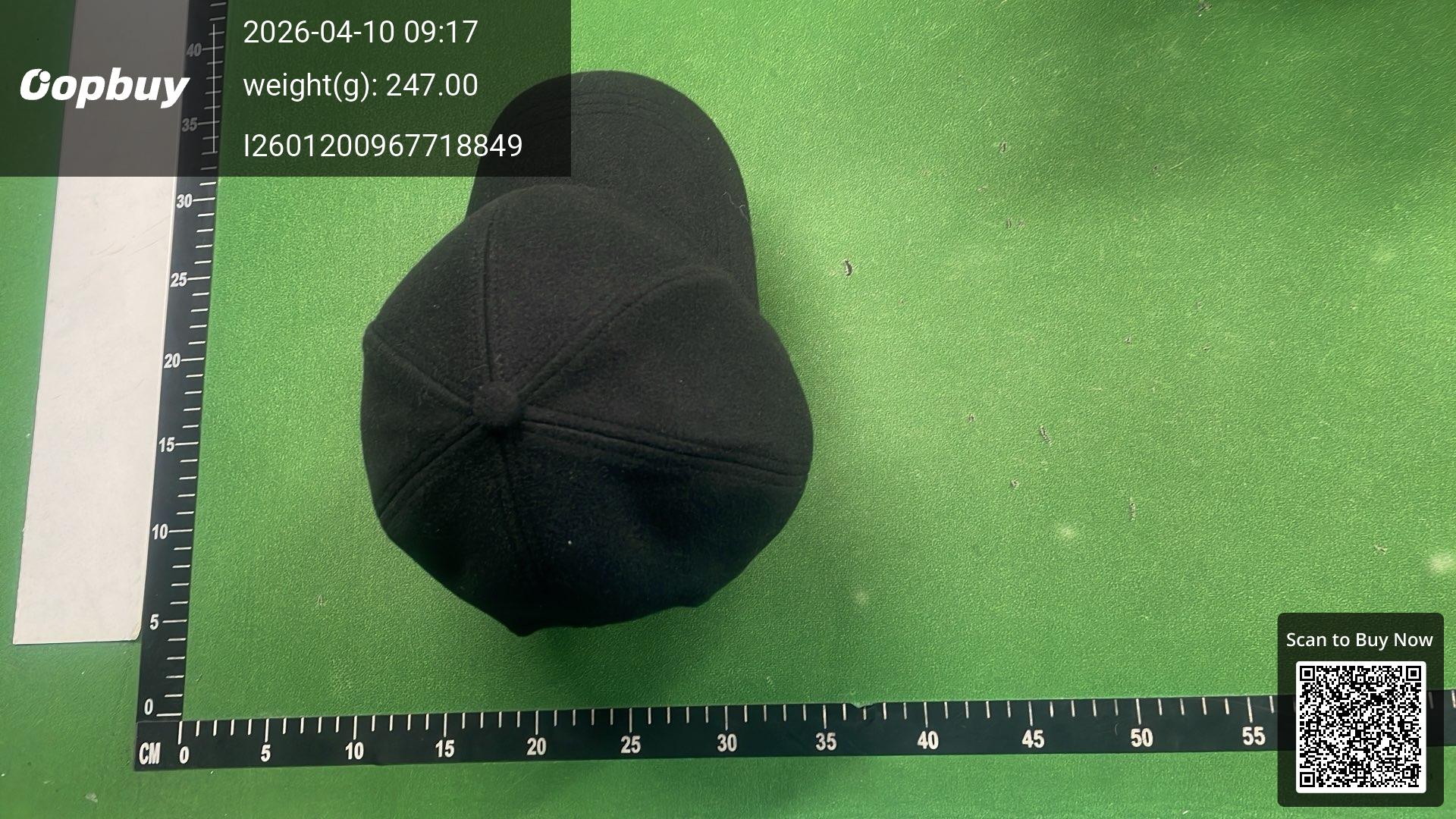 Foto QC 6 de Loro Piana Corduroy Cap Black
