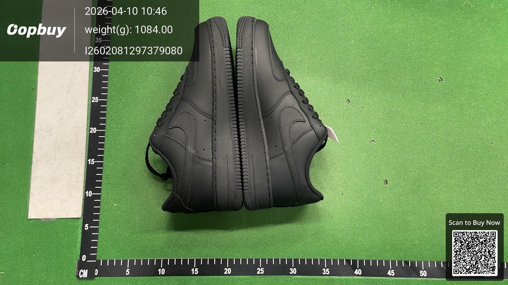 Foto QC 7 de Nike Air Force 1 Mid '07 Triple Black