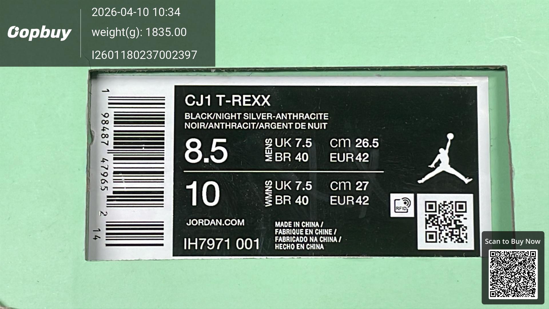 Foto QC 3 de Jordan Jumpman Jack TR Travis Scott Dark Mocha FZ8117-201