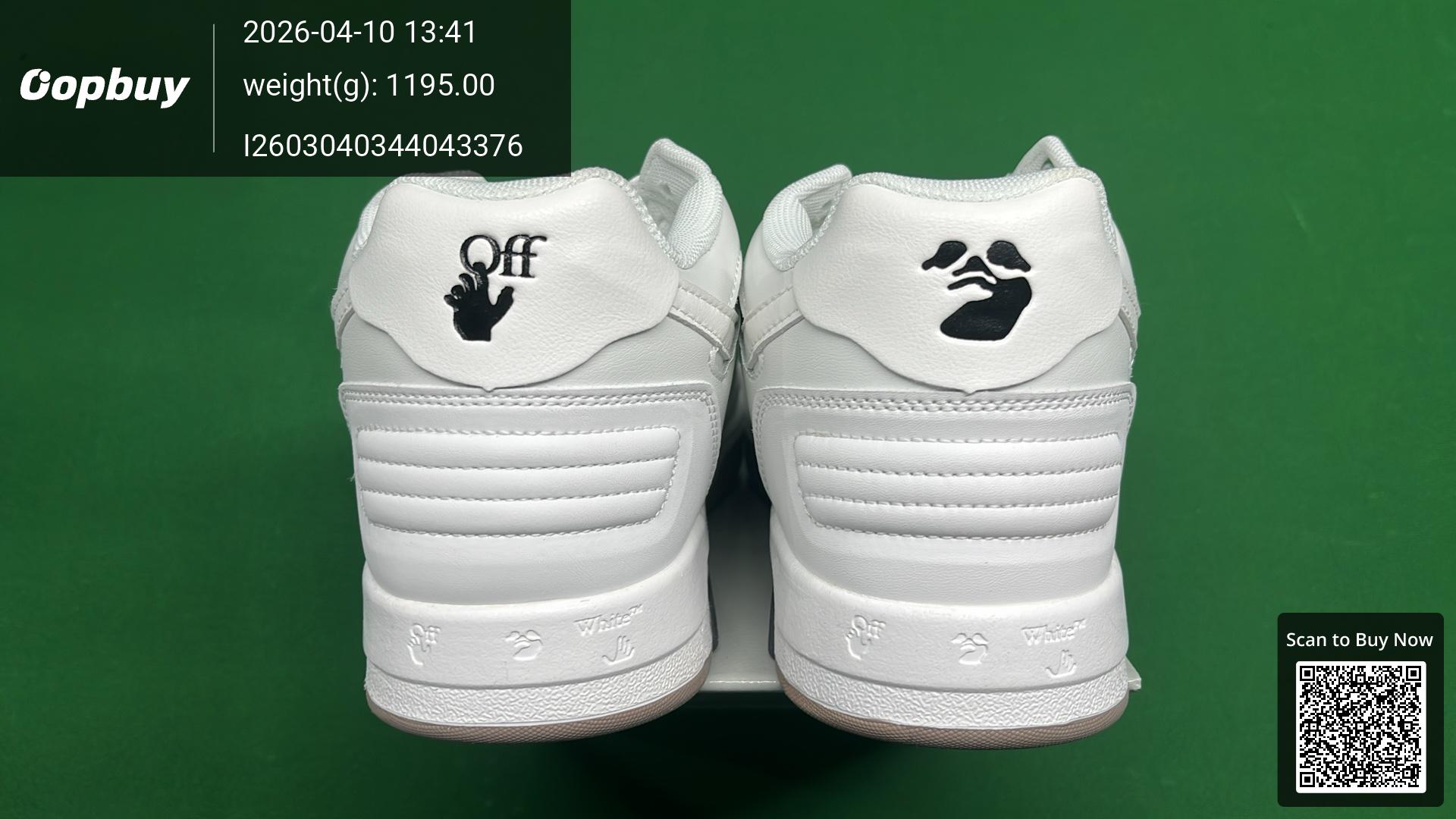 Foto QC 5 de Off-White Out Of Office Low Black White