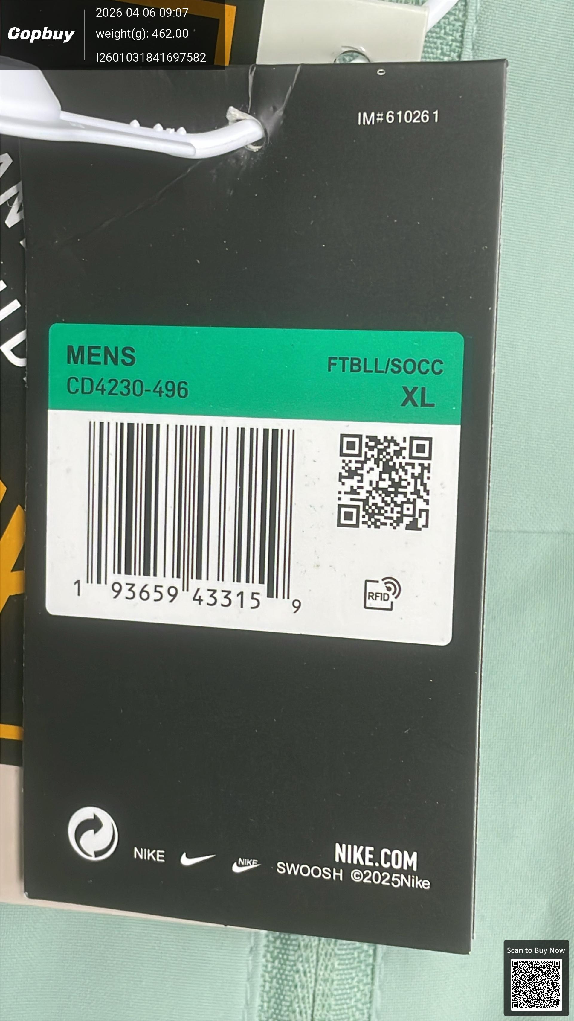 Foto QC 1 de Nike CBF Brasil Gore-Tex Jacket Black