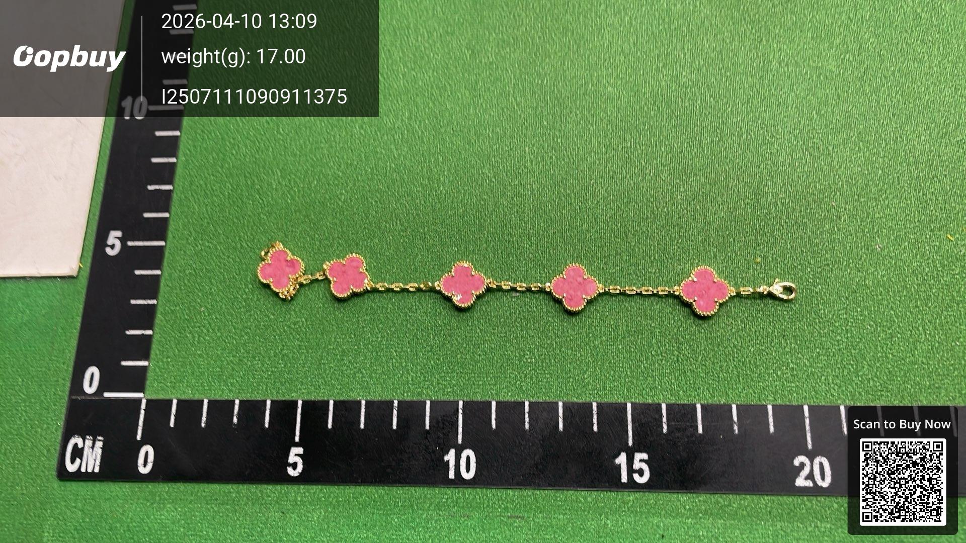 Foto QC 4 de Other Bracelet Metal Mother of Pearl Pink Gold