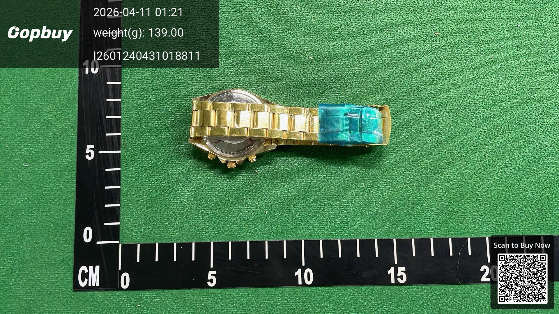 Foto QC 6 de Dayitong Submariner Water Ghost Quartz Chronograph