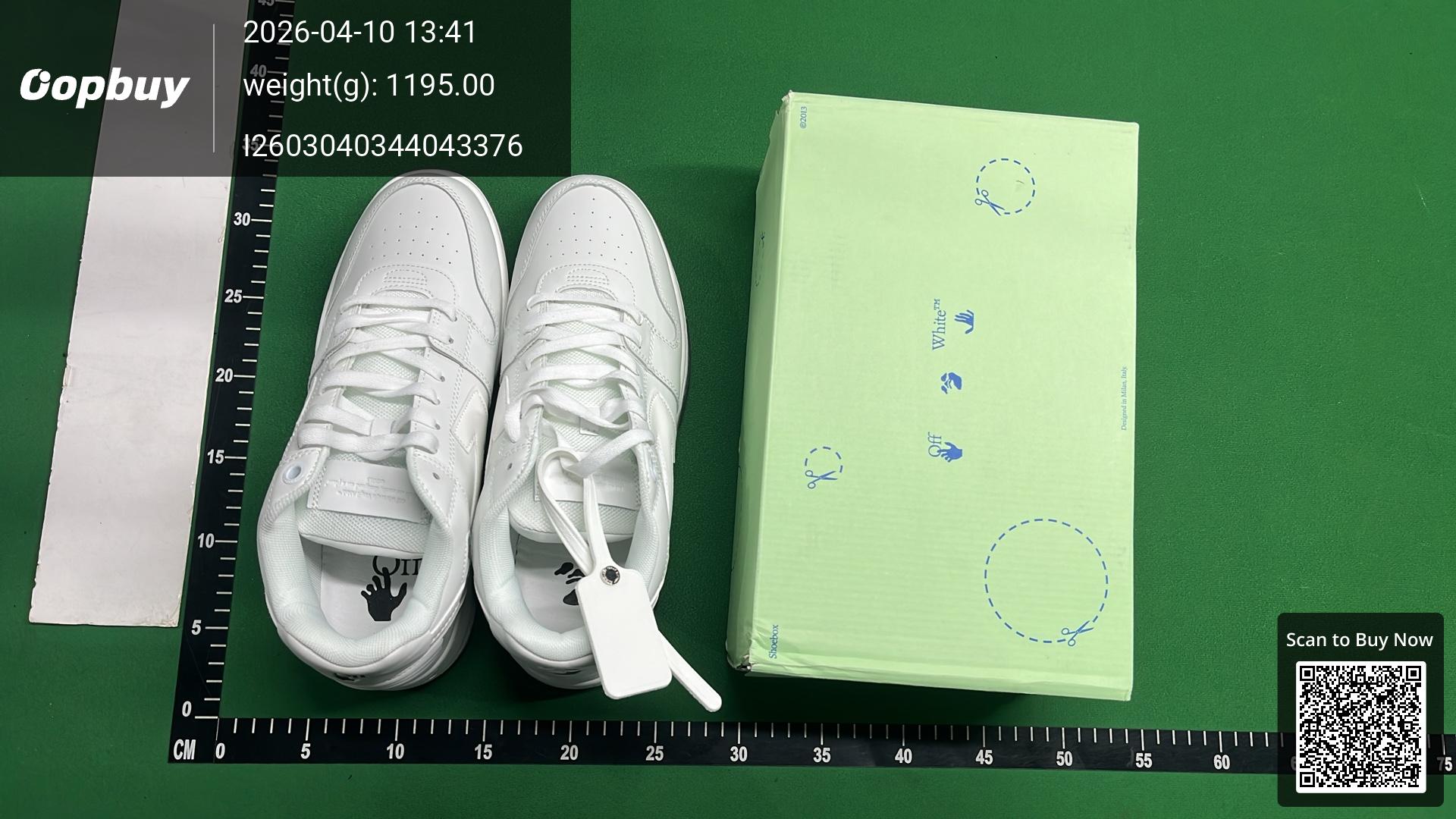 Foto QC 1 de Off-White Out Of Office Low Black White