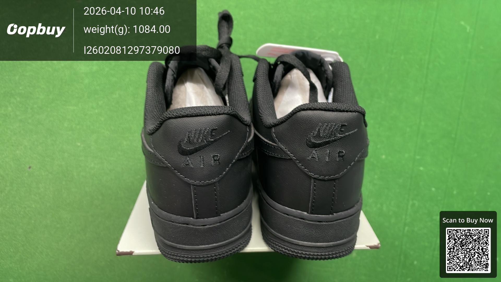 Foto QC 6 de Nike Air Force 1 Mid '07 Triple Black