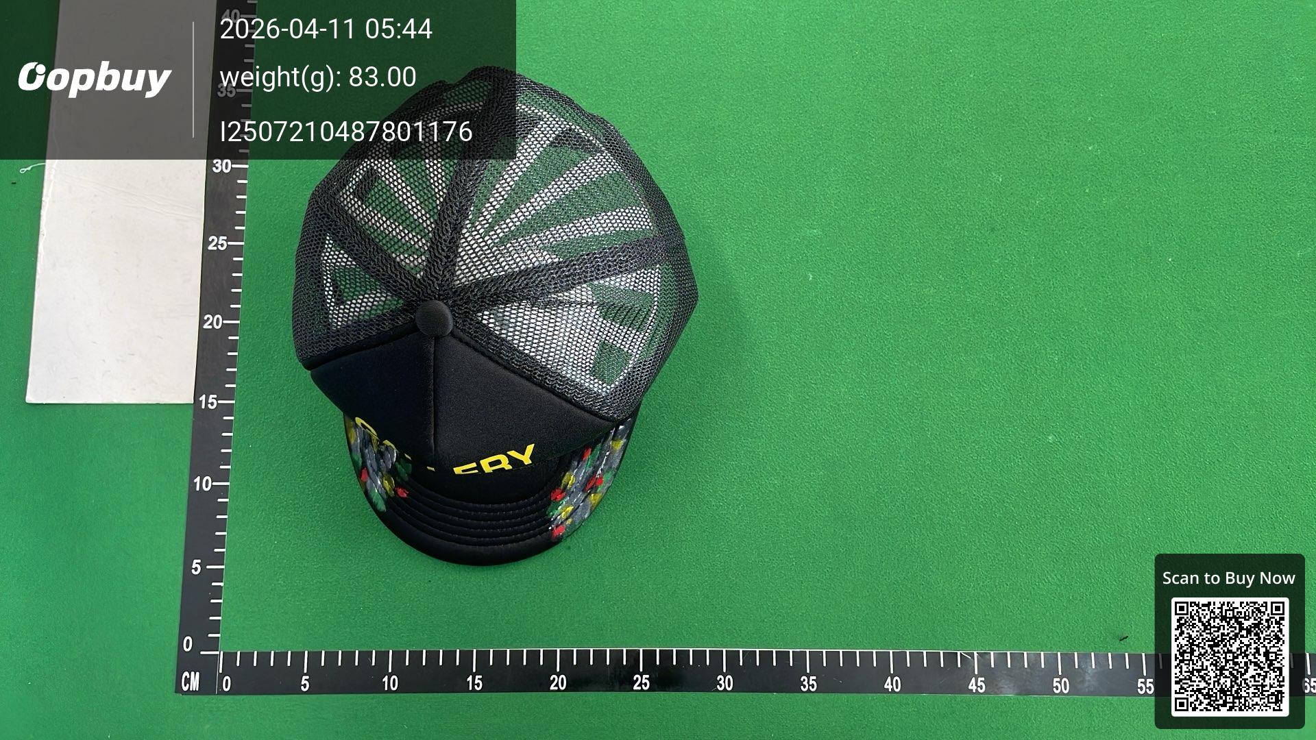 Foto QC 4 de Gallery Dept. Multi G Logo Trucker Cap Black