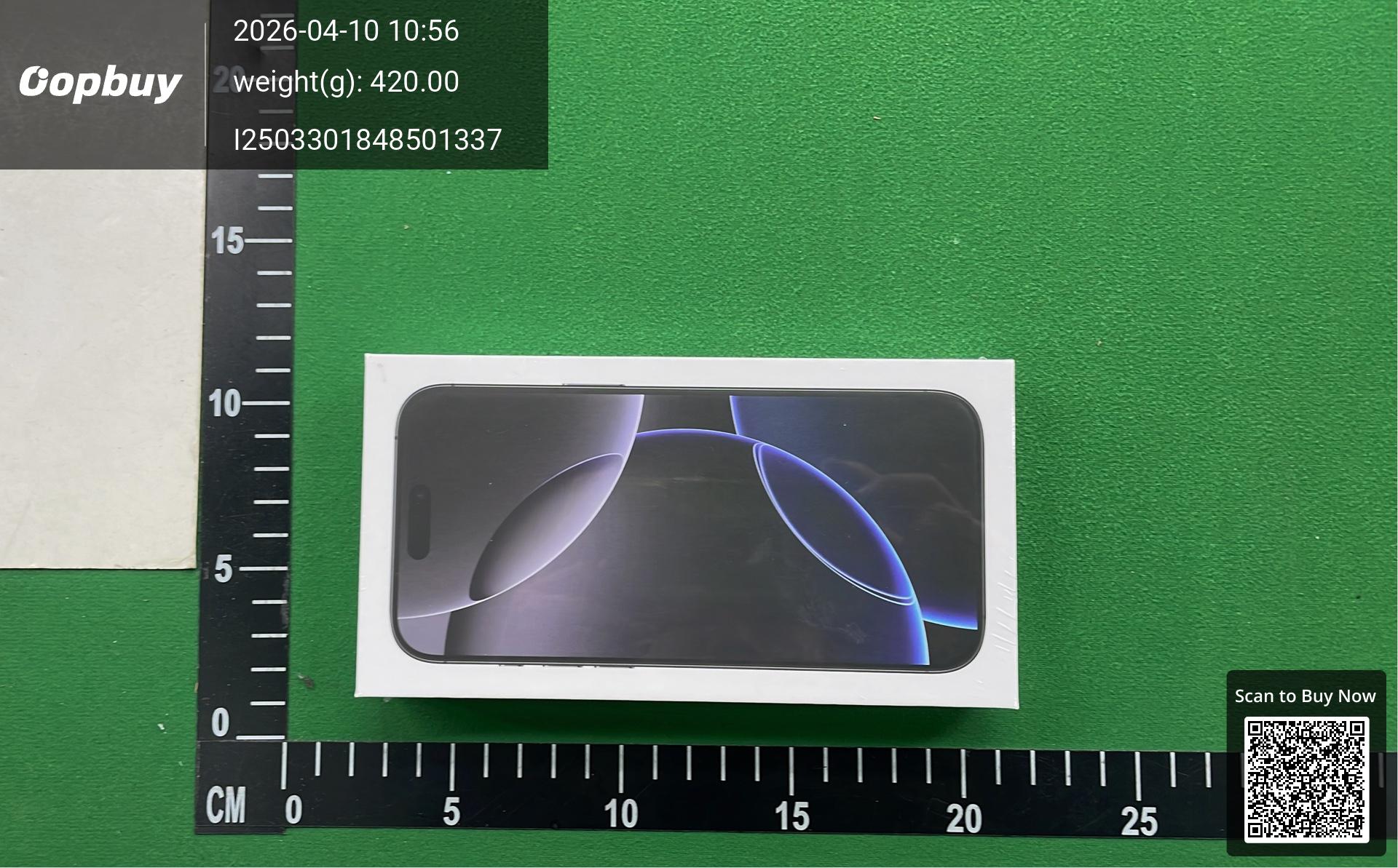 Foto QC 6 de Apple iPhone 16 Pro Max White Titanium