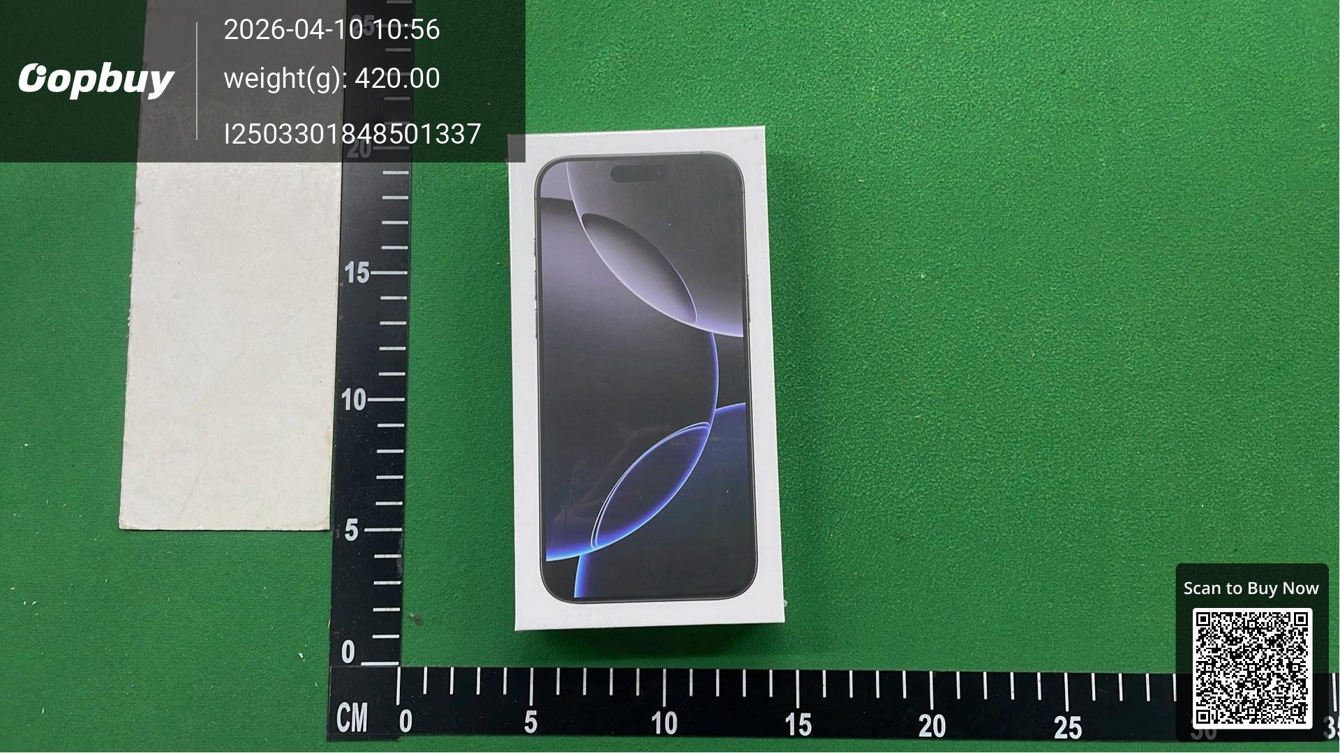 Foto QC 2 de Apple iPhone 16 Pro Max White Titanium