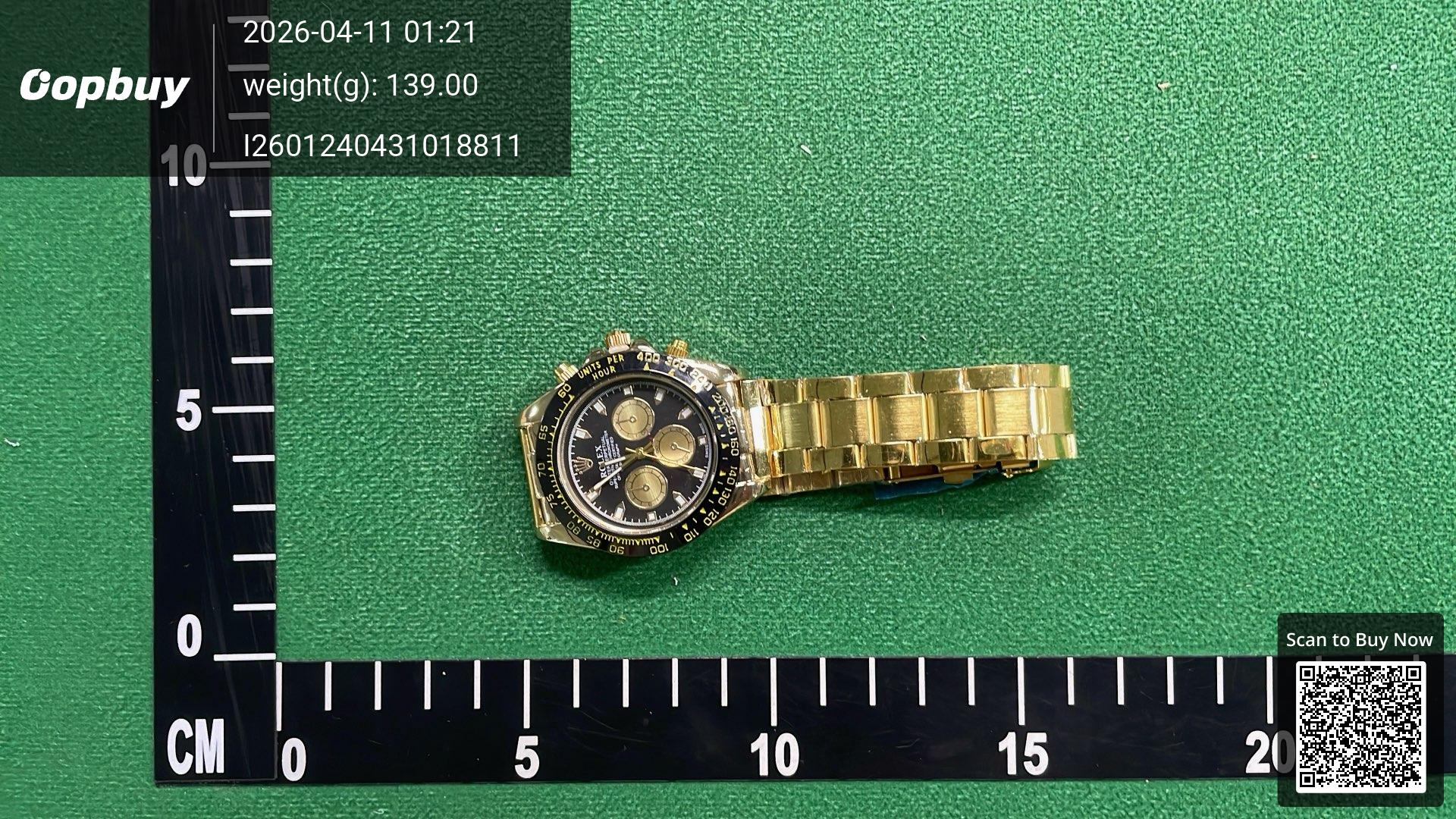 Foto QC 4 de Dayitong Submariner Water Ghost Quartz Chronograph