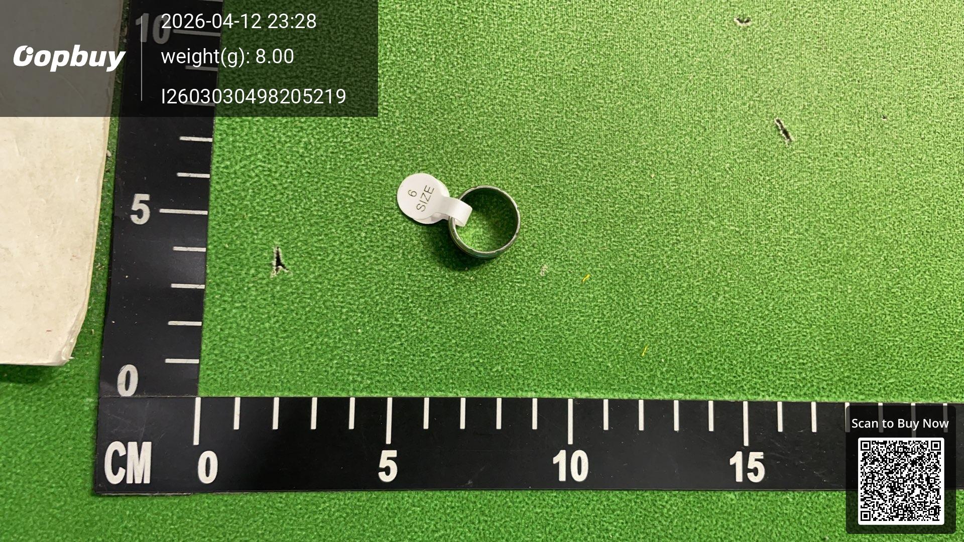 Foto QC 3 de Other Ring Titanium Steel Zircon Silver Rose Gold
