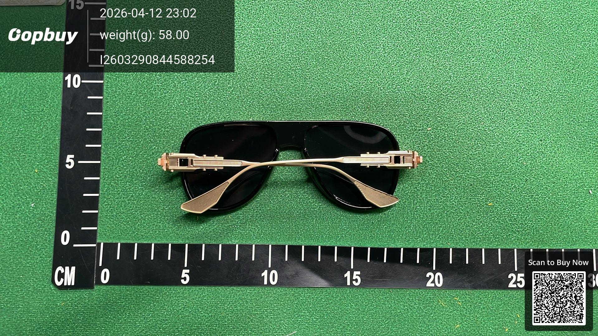 Foto QC 3 de Other Aviator Metal Acetate Sunglasses Black Silver Grey