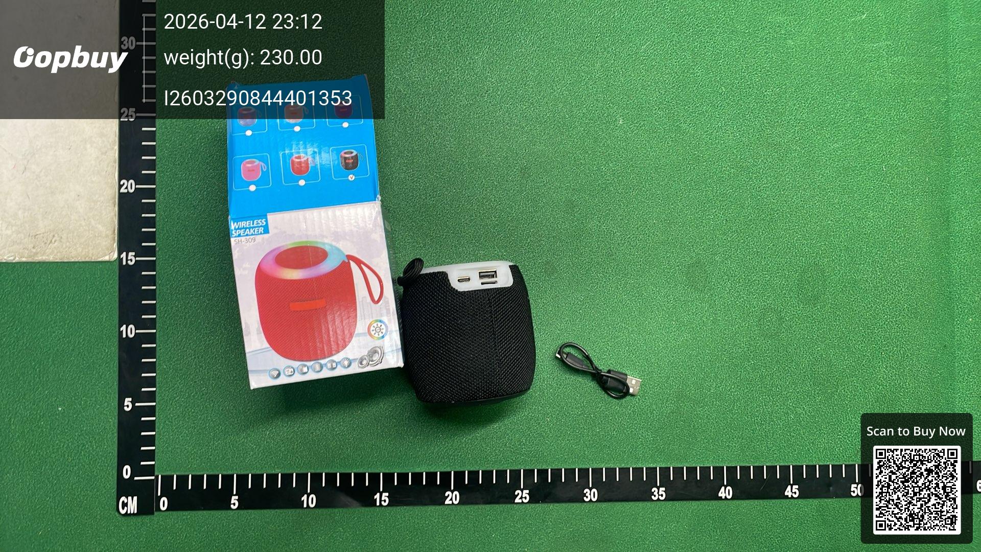 Foto QC 8 de S-H Portable Bluetooth Speaker Mini Bluetooth 5.0 Blue
