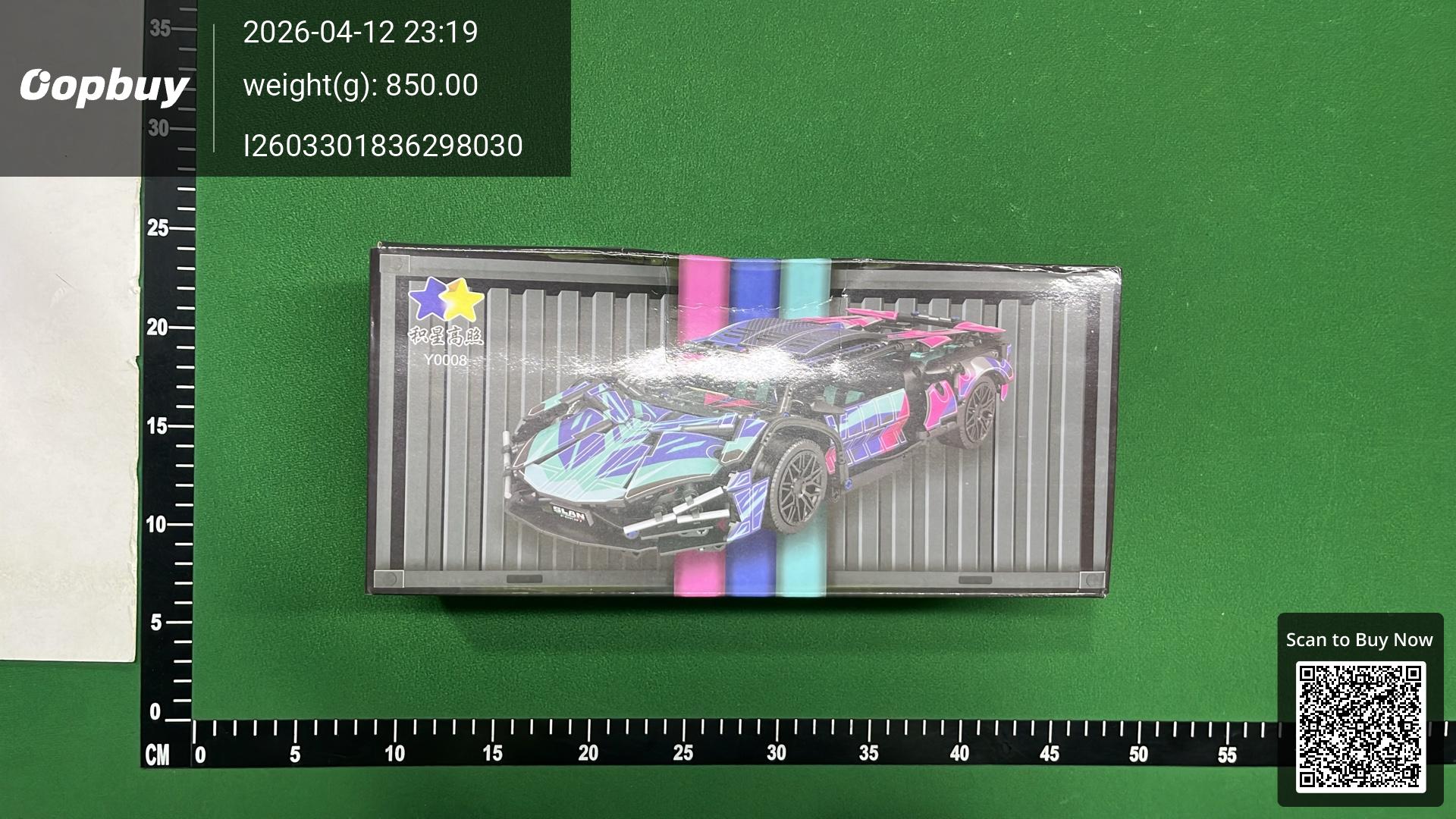 Foto QC 8 de Other Lamborghini FKP Machine Player Series 1:14 Scale ABS Plastic Building Block Model