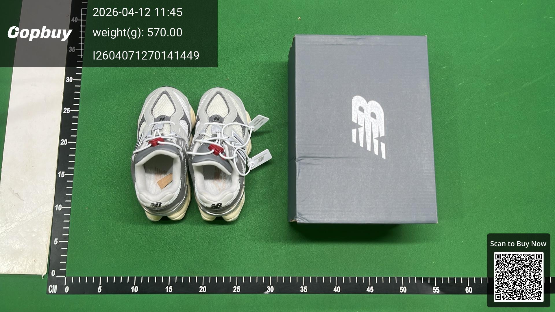 Foto QC 1 de New Balance 9060 Low Kids Sea Salt PV9060EB