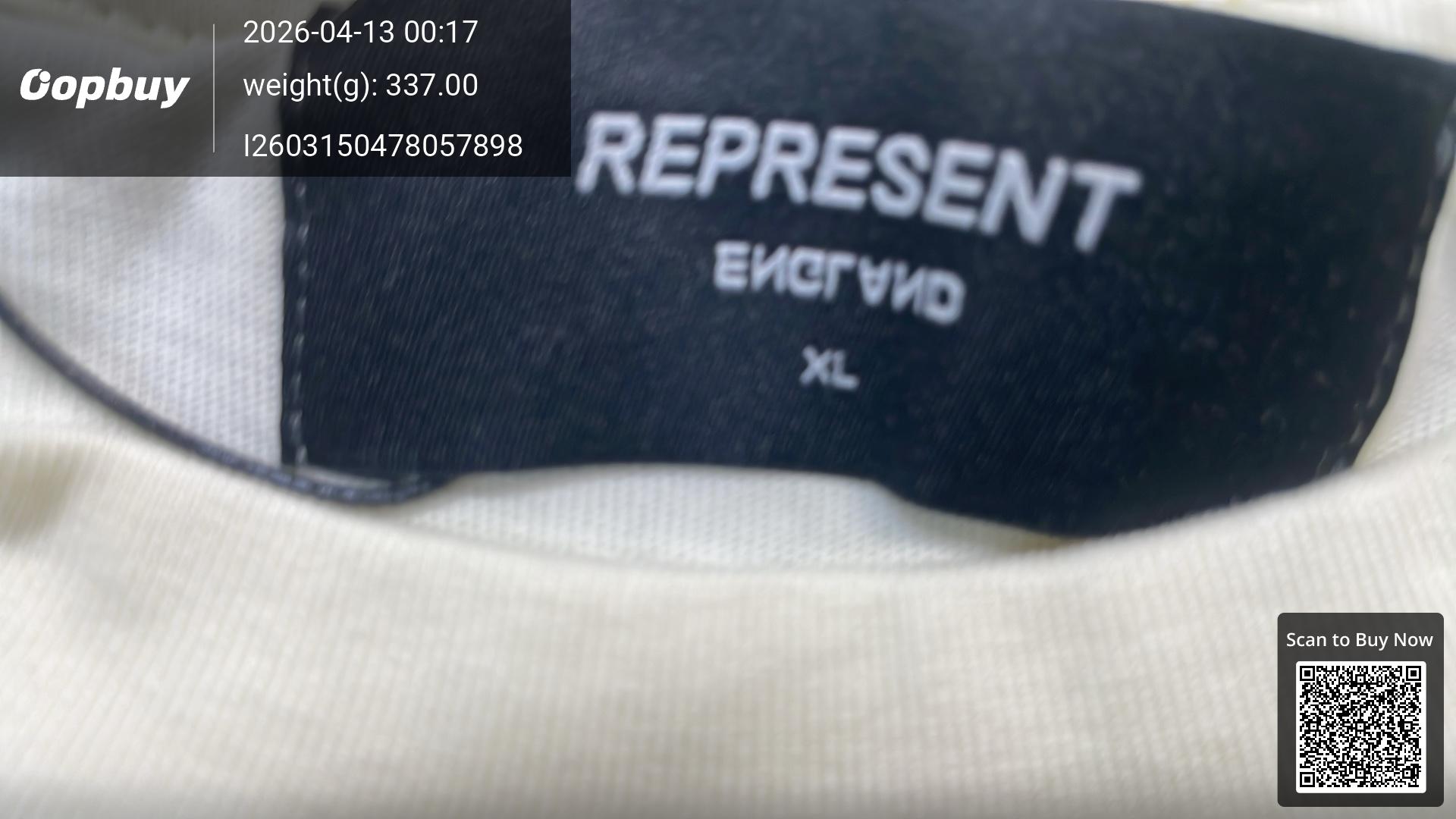 Foto QC 6 de Represent Owners' Club T-shirt Cobalt Blue
