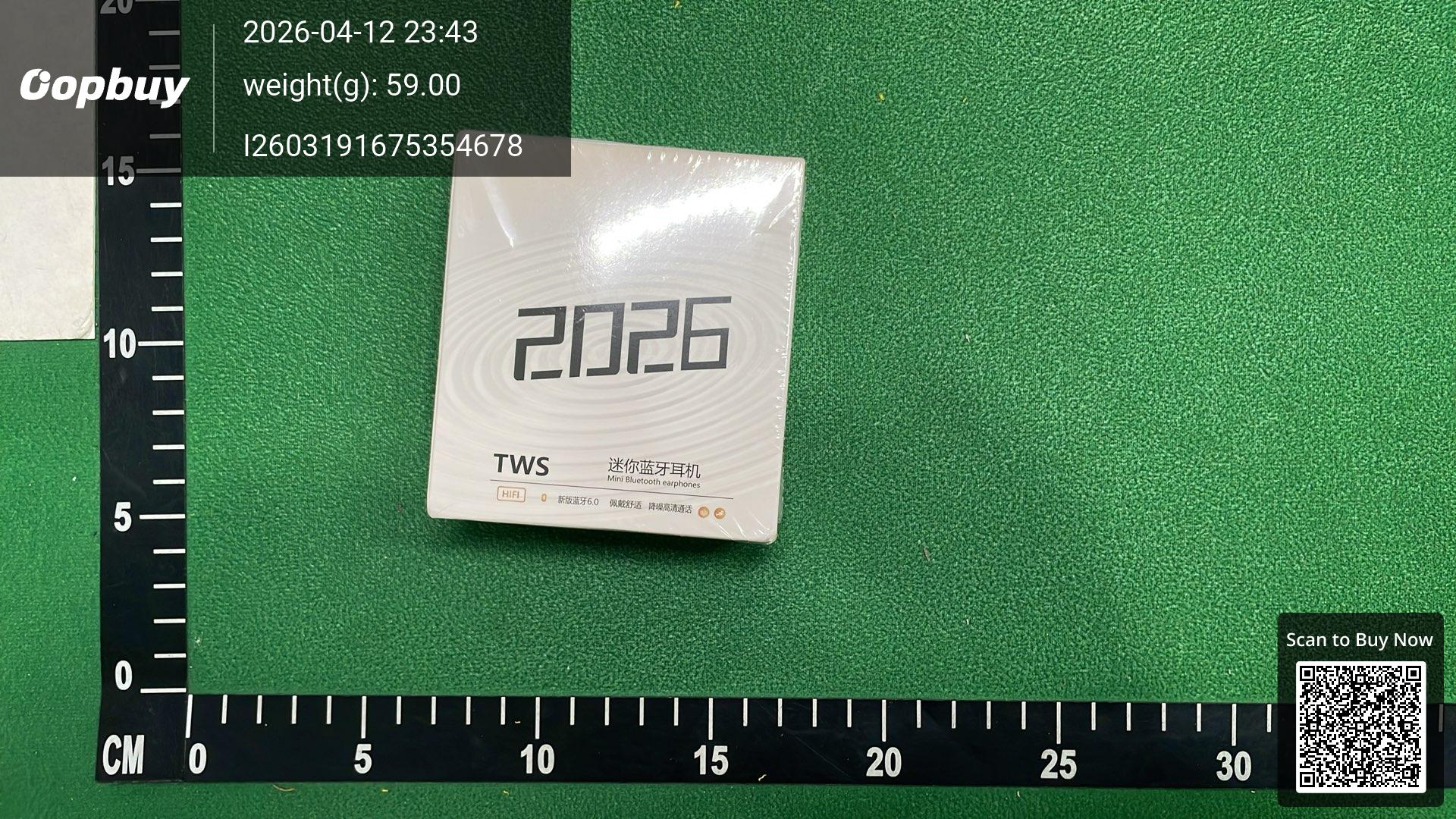 Foto QC 1 de Other Wireless Earbuds Mini TWS Bluetooth 5.4 Beige