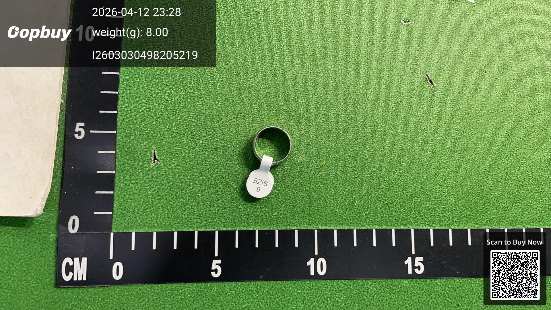 Foto QC 6 de Other Ring Titanium Steel Zircon Silver Rose Gold