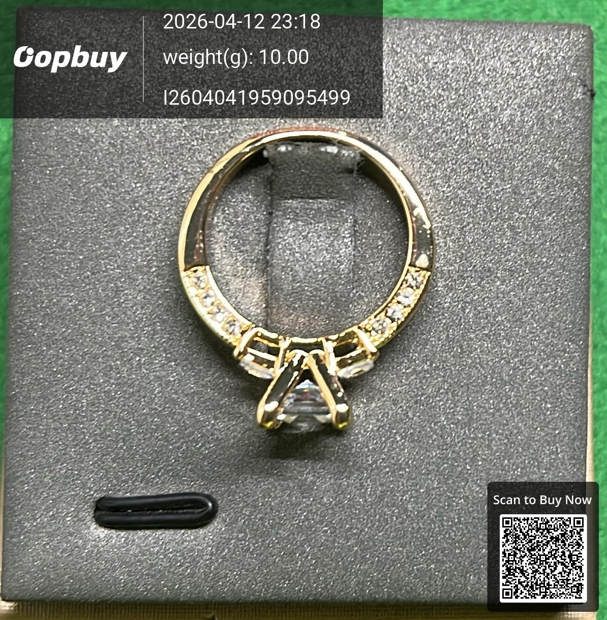 Foto QC 7 de Other Ring Metal Strass Silver
