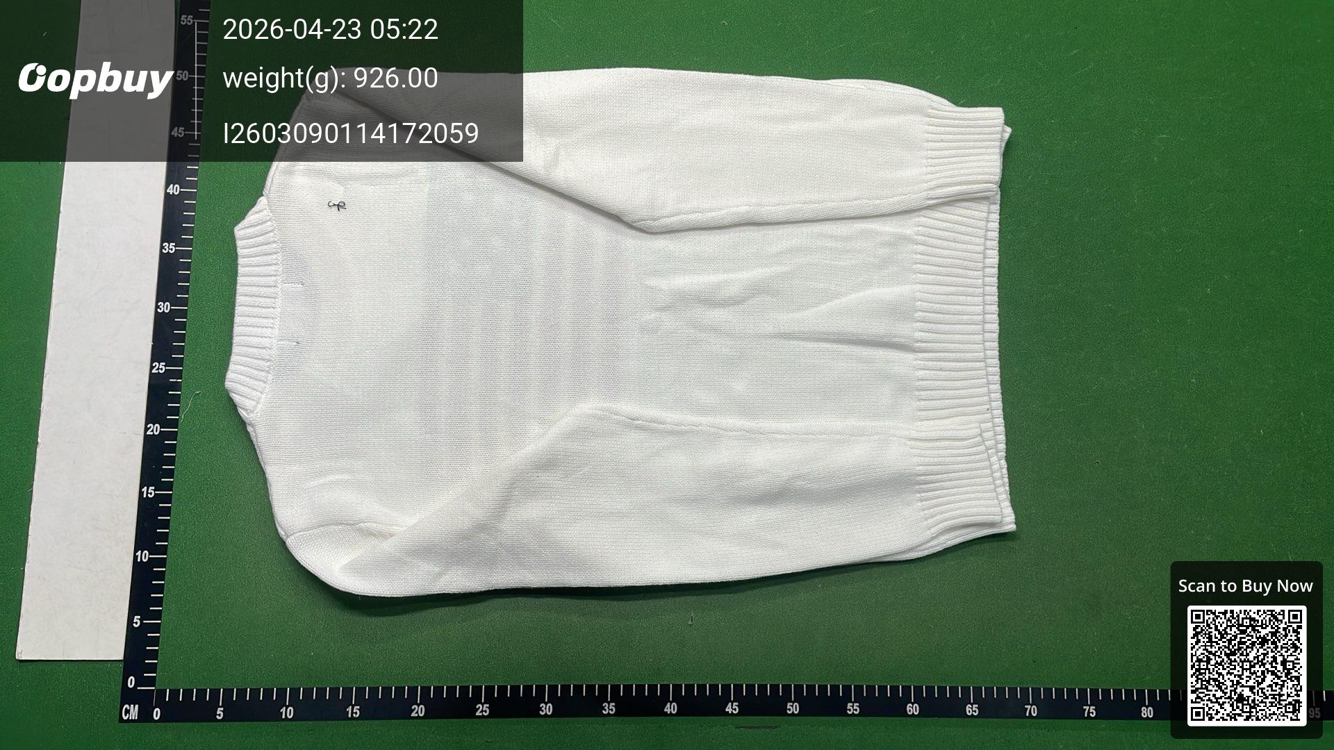 Foto QC 6 de Polo Ralph Lauren Crewneck Sweater Flag Knit White