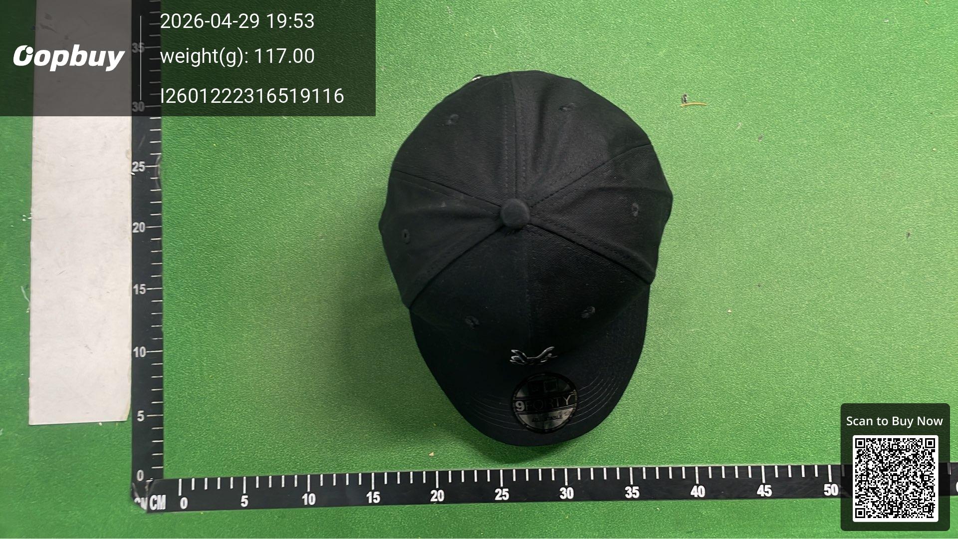 Foto QC 8 de Saint Laurent YSL Logo Cap Black Gold