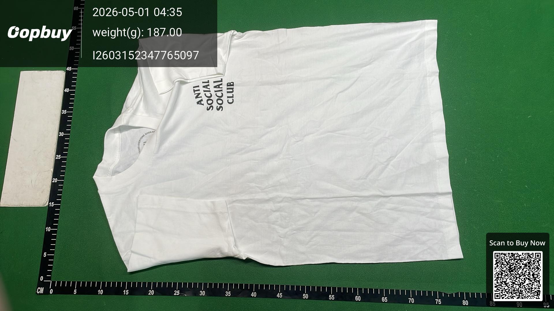 Foto QC 4 de Anti Social Social Club T-shirt Dragon Black