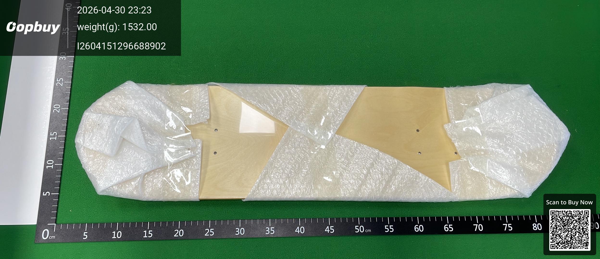 Foto QC 2 de Bape Stussy Ape Head Wood Skateboard Deck