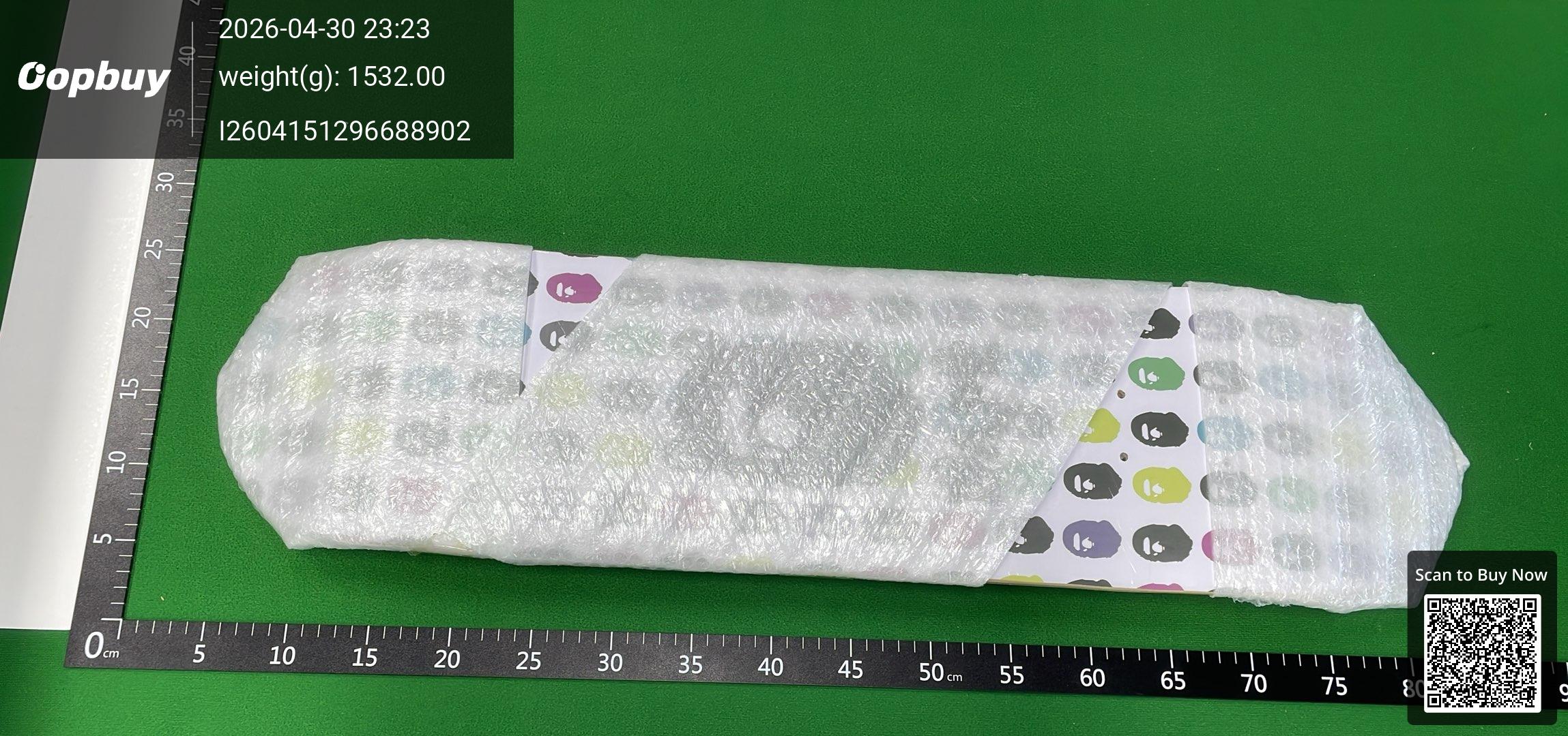 Foto QC 4 de Bape Stussy Ape Head Wood Skateboard Deck